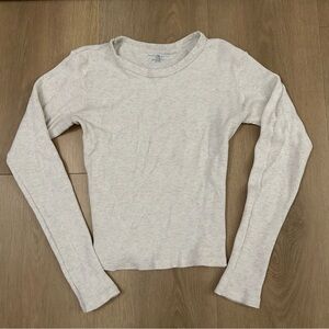Brandy Melville long sleeve waffle knit